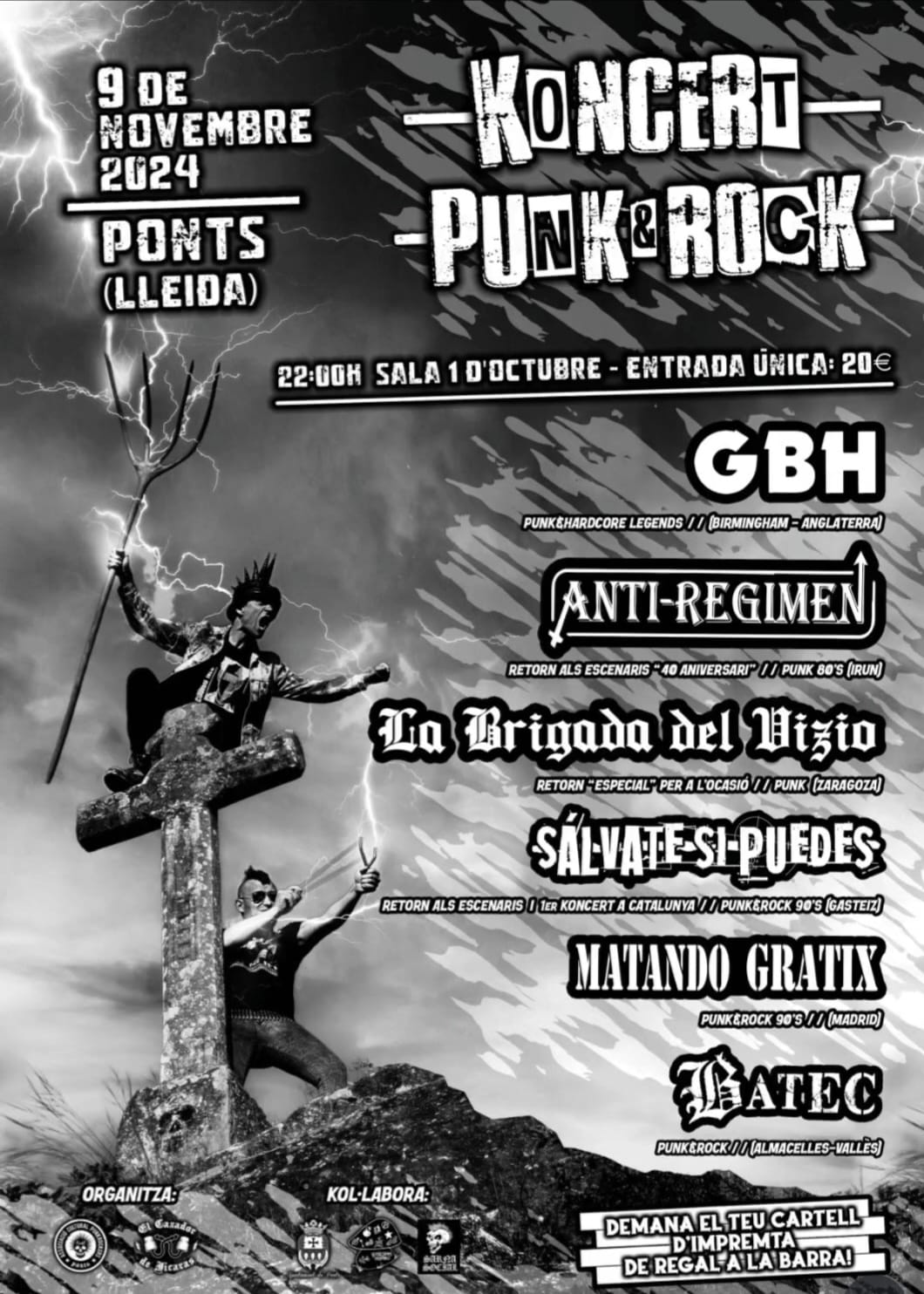 Koncert Punk Rock - Ponts (Nov 24)