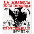 ASTO PITUAK  La anarkia no es imposible, es necesaria Sudadera Sin Cremallera con Caputcha 100