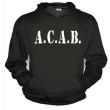 A.C.A.B. Sudadera Sin Cremallera con Caputcha 100