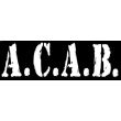 A.C.A.B. Sudadera Sin Cremallera con Caputcha 100