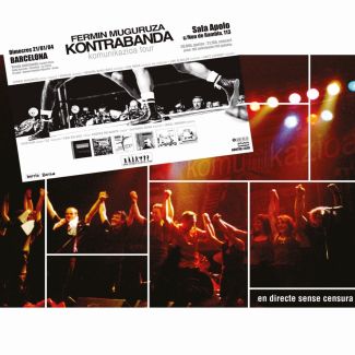 FERMIN MUGURUZA Kontrabanda Komunikazioa Tour Doble LP