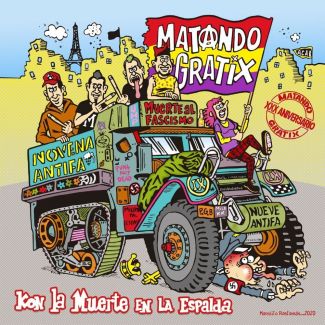 MATANDO GRATIX Kon la muerte en la espalda (2021) CD