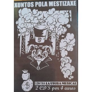 XUNTOS POLA MESTIZAXE Recopilatorio 2 CD