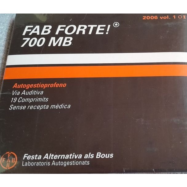 FAB FORTE! 700 MB CD