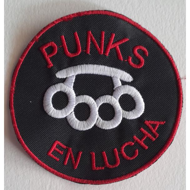 PARCHE BORDADO PUNKS EN LUCHA