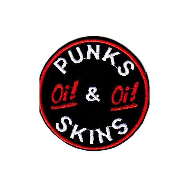 PARCHE BORDADO  PUNKS & SKINS 100