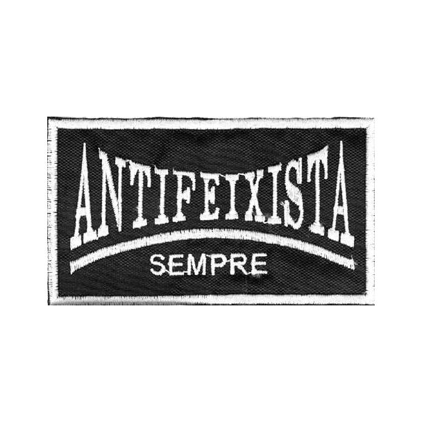 PARCHE BORDADO ANTIFEIXISTA SEMPRE 100