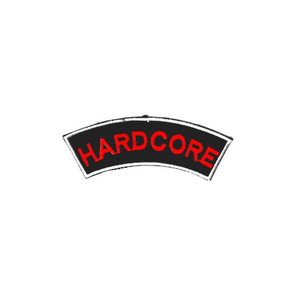 PARCHE BORDADO HARDCORE 100