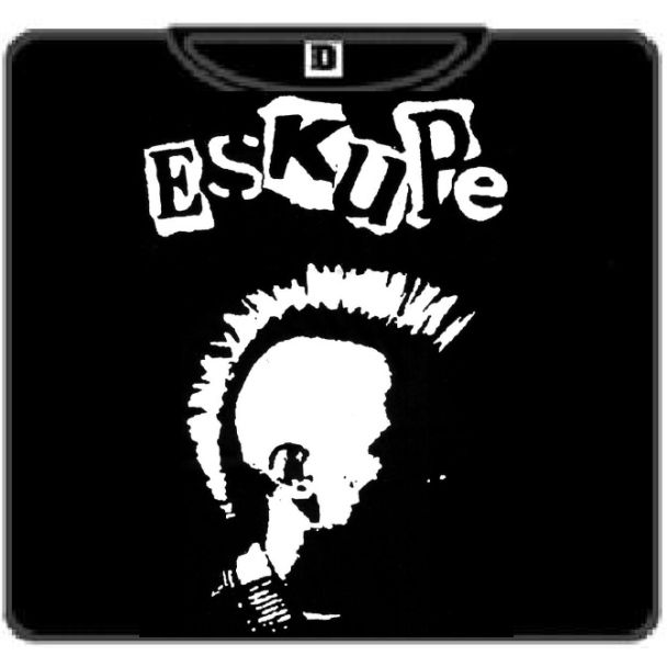 ESKUPE-3 Logo cresta (GRITA O MUERE) 100