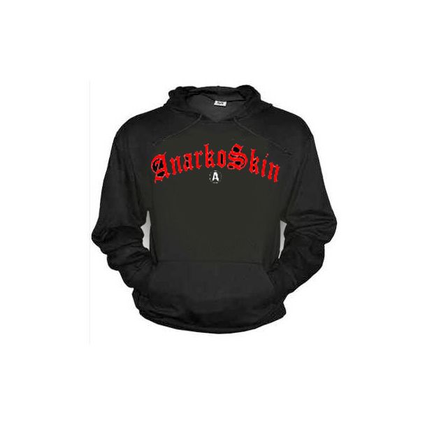 ANARKOSKIN Sudadera Sin Cremallera con Caputcha 100