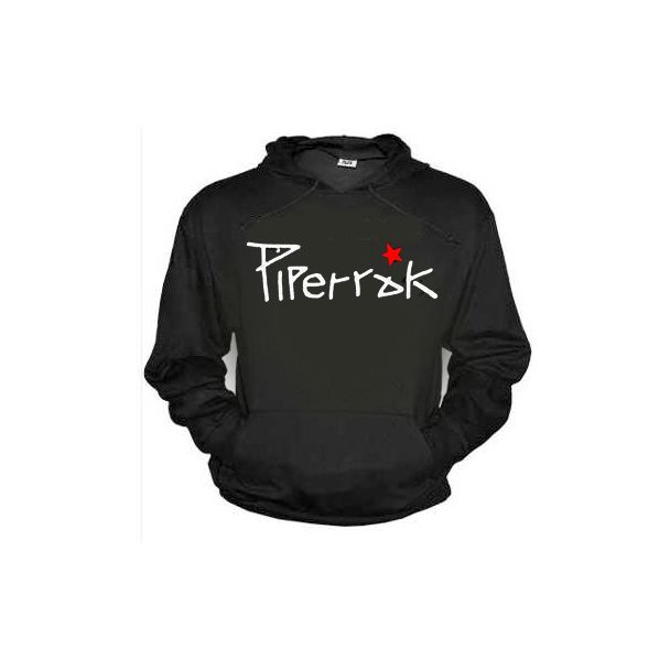 PIPERRAK-3 Logo estrella Sudadera Sin Cremallera con Capucha 100