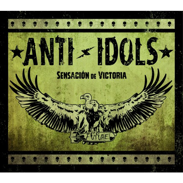 ANTI-IDOLS  Sensación de Victoria   (2016)  Lp negro