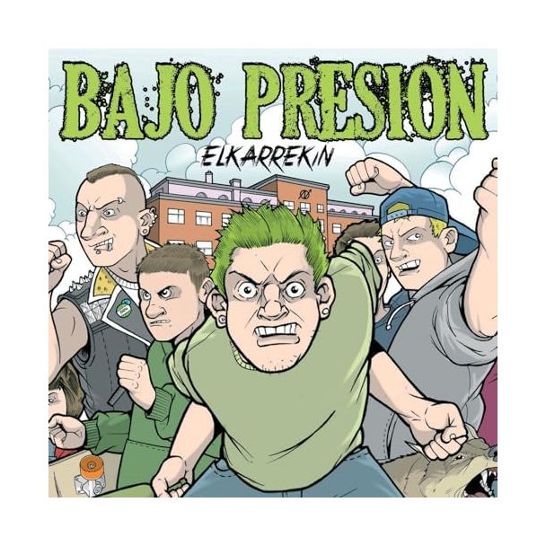 BAJO PRESION Elkarrekin   (2014)   Digipack CD