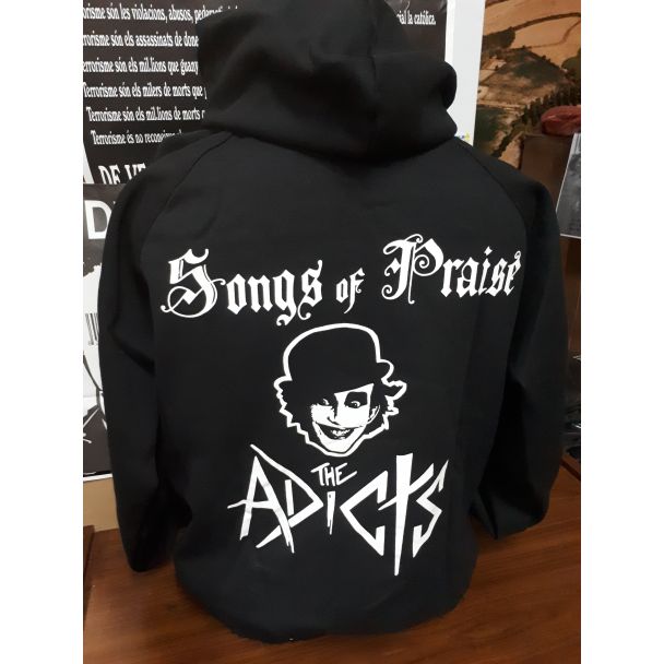 ADICTS Songs of praise Sudadera Con Cremallera y Caputcha  100