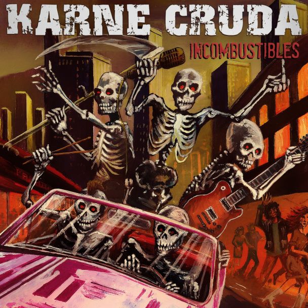 KARNE CRUDA  Incombustibles  Reedición vinilo COLOR naranja (2020) LP