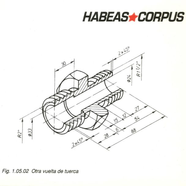 HABEAS CORPUS Otra vuelta de tuerca (2024). Reed. trabajo 2002 LP