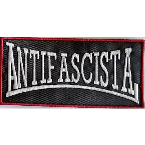 PARCHE BORDADO ANTIFASCISTA