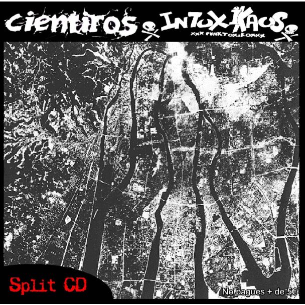 CIENTIROS / INTOXIKAOS Split CD