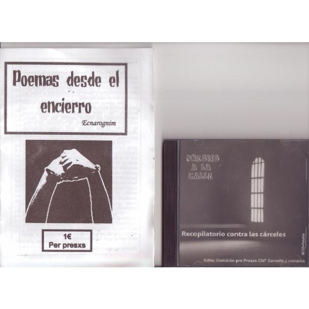 RECOPILATORIO CONTRA LAS CÁRCELES CD+ZINE