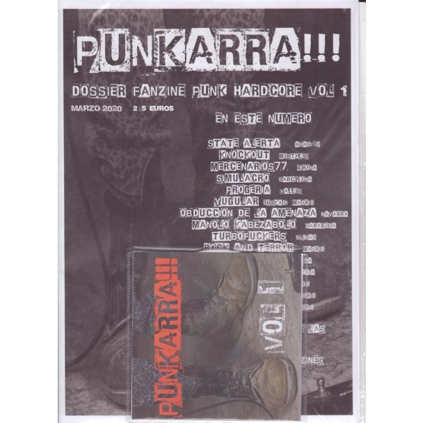 PUNKARRA!!! FANZINE+CD