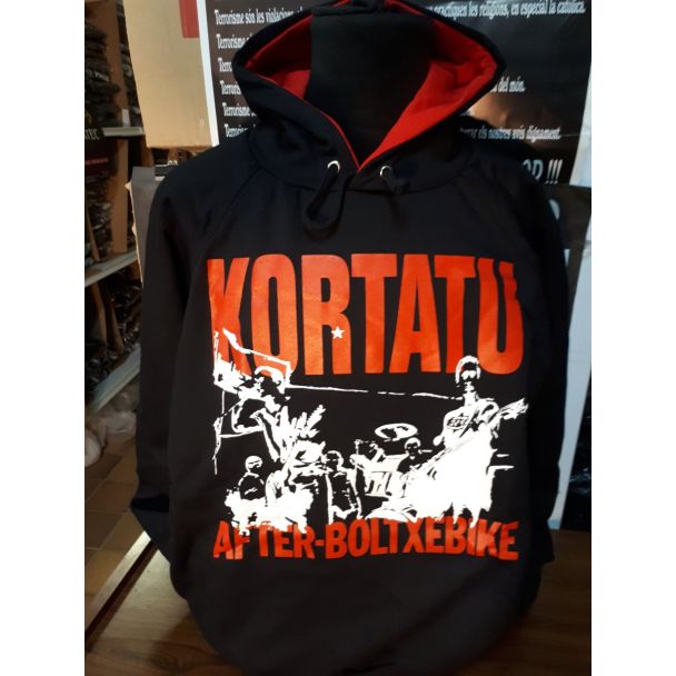 KORTATU After Boltxebike Sudadera con Capucha