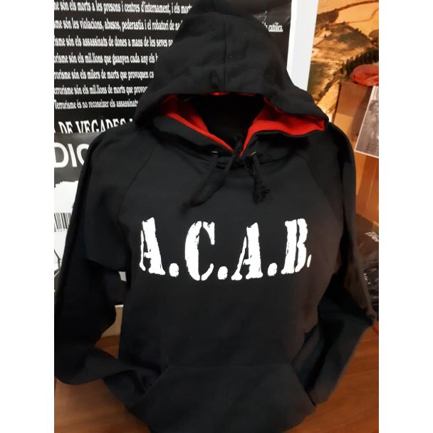 A.C.A.B. Sudadera con Capucha