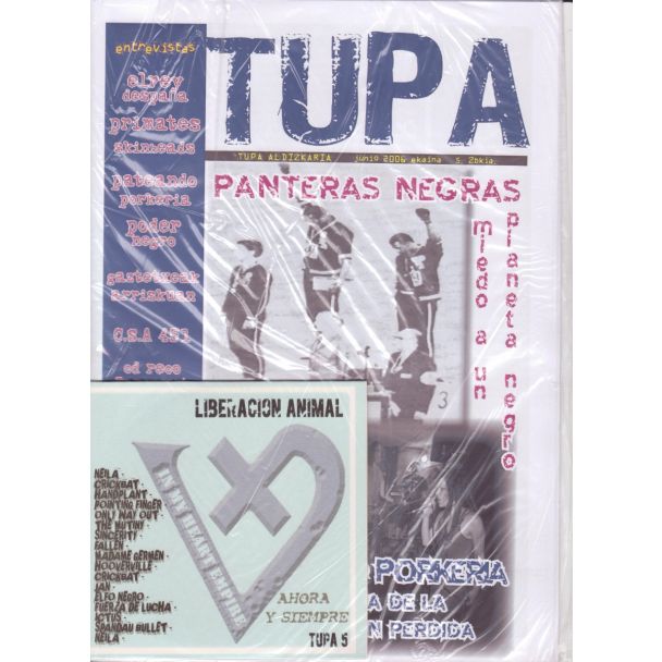 TUPA #5 FANZINE+CD