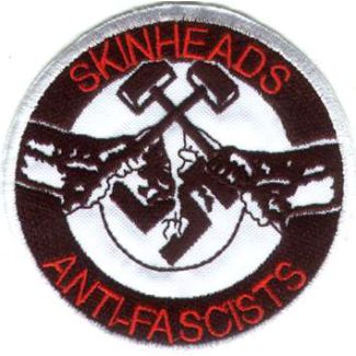 PARCHE BORDADO SKINHEADS ANTIFASCISTAS 100