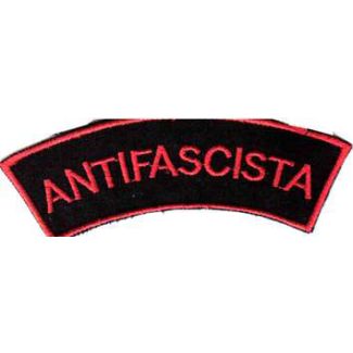 PARCHE BORDADO ANTIFASCISTA 100