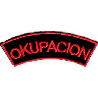 PARCHE BORDADO OKUPACIÓN 100