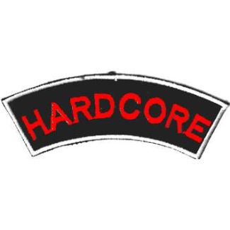 PARCHE BORDADO HARDCORE 100