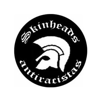 PARCHE BORDADO SKINHEADS ANTIRACISTAS 100