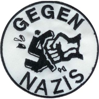 PARCHE BORDADO GEGEN NAZIS 100