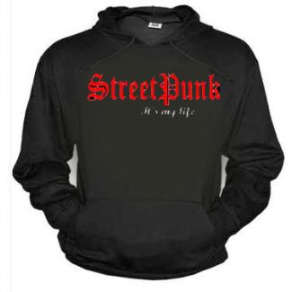 STREETPUNK It's my life Sudadera Sin Cremallera con Caputcha 100