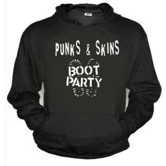 PUNKS&SKINS BOOT PARTY Sudadera Sin Cremallera con Caputcha 100