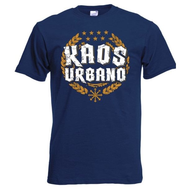 KAOS URBANO Logo Laureles granate o azul