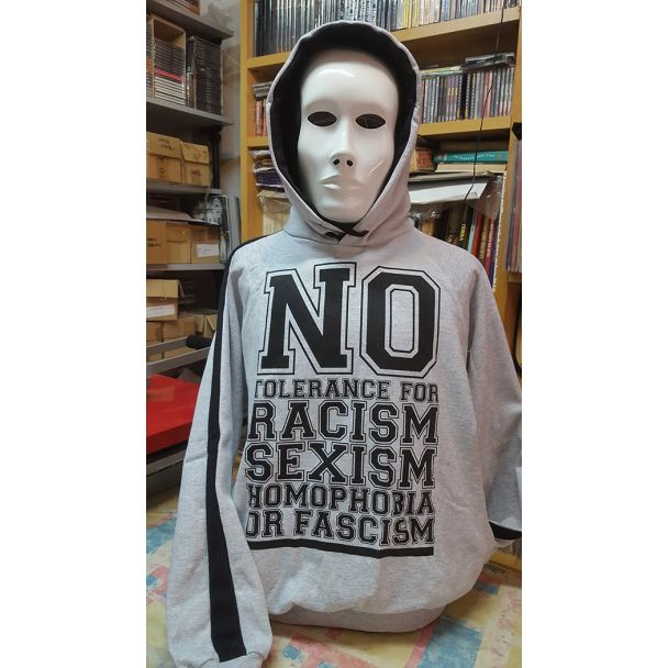 NO TOLERANCE  Sudadera con Capucha Combinada