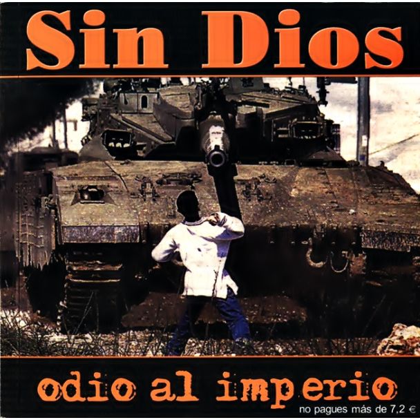 SIN DIOS Odio al imperio CD+LIBRO