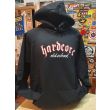 HARDCORE Old school Sudadera Sin Cremallera con Caputcha -Letras Blancas-